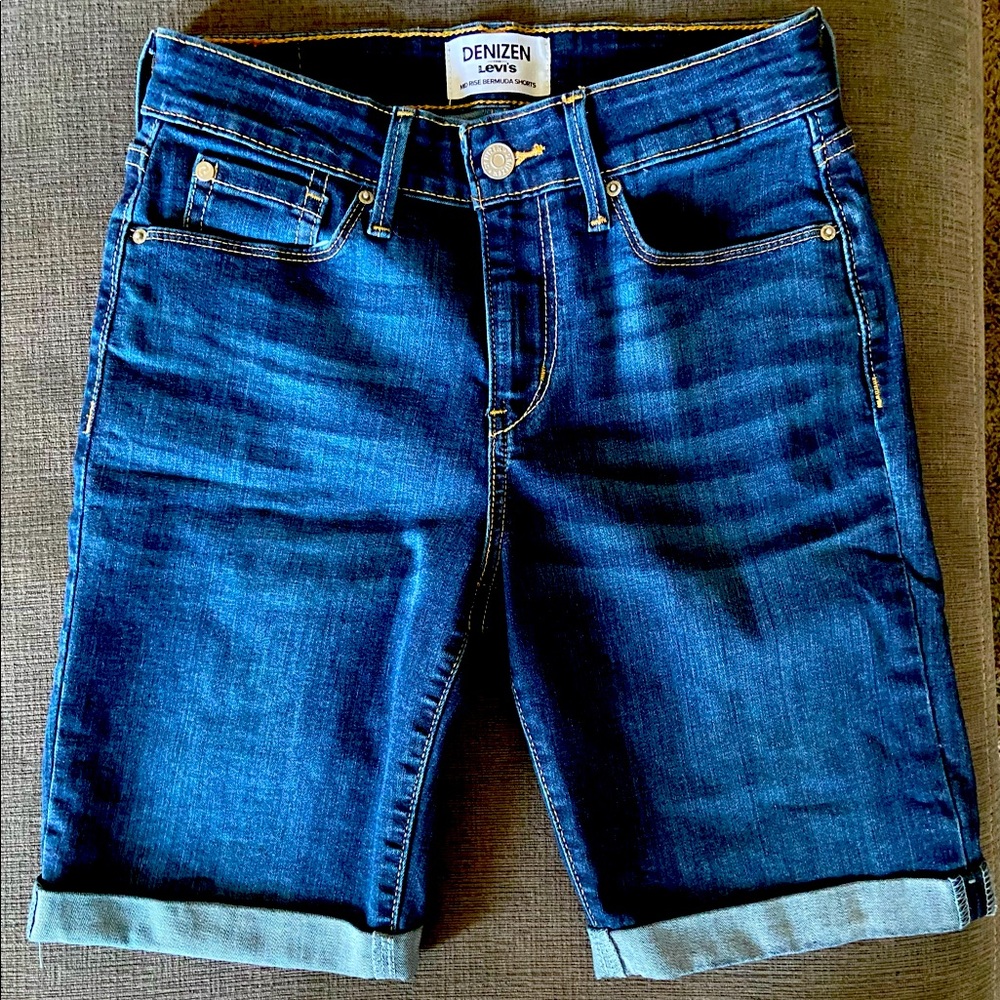 Juniors Levi’s Denim Bermuda Shorts